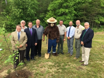 Crossville Work Center Tree Planting