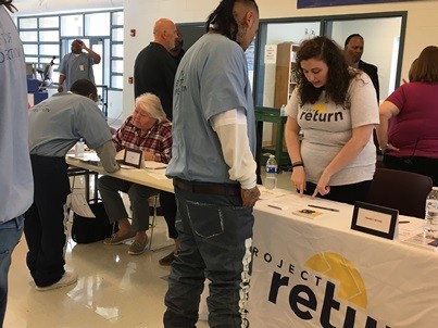 Offender Speaking with Project Return