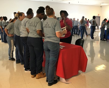 Offenders Participating In Reentry Fair Offenders Participating In Reentry Fair