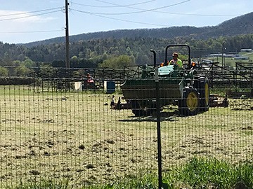 Photo of NECX Work Crew at Chamber Park