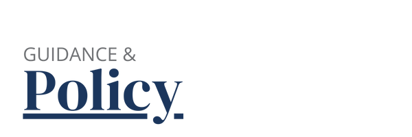 Guidance & Policy