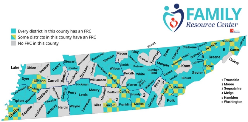 Family Resource Center Map Family Resource Center Map