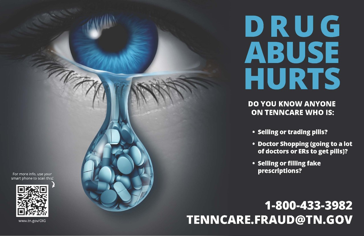 Drug abuse hurts graphic