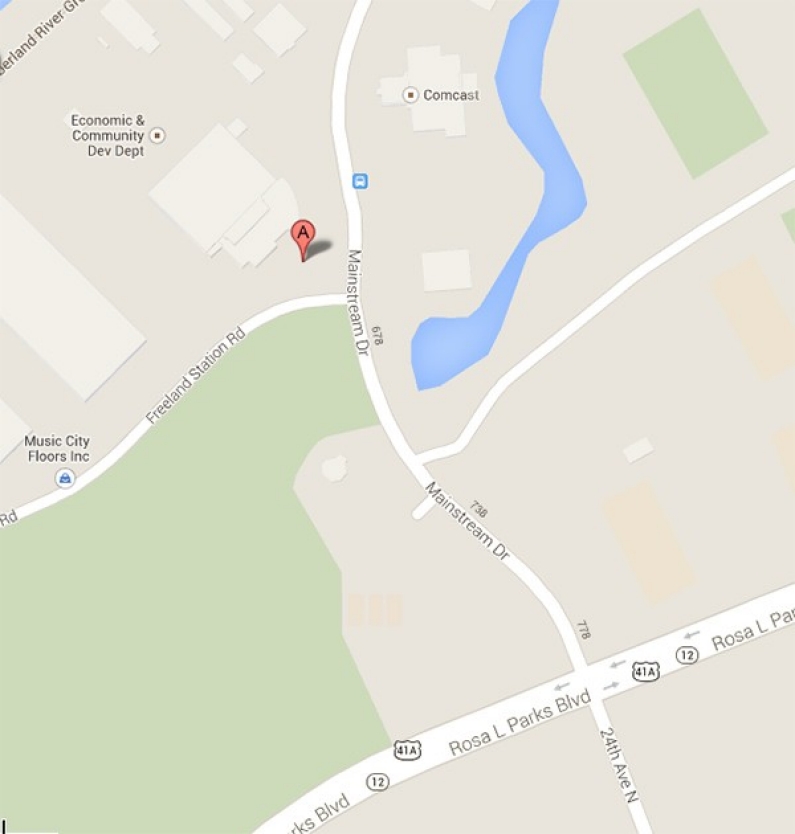 Map to 665 Mainstream Drive Map to 665 Mainstream Drive