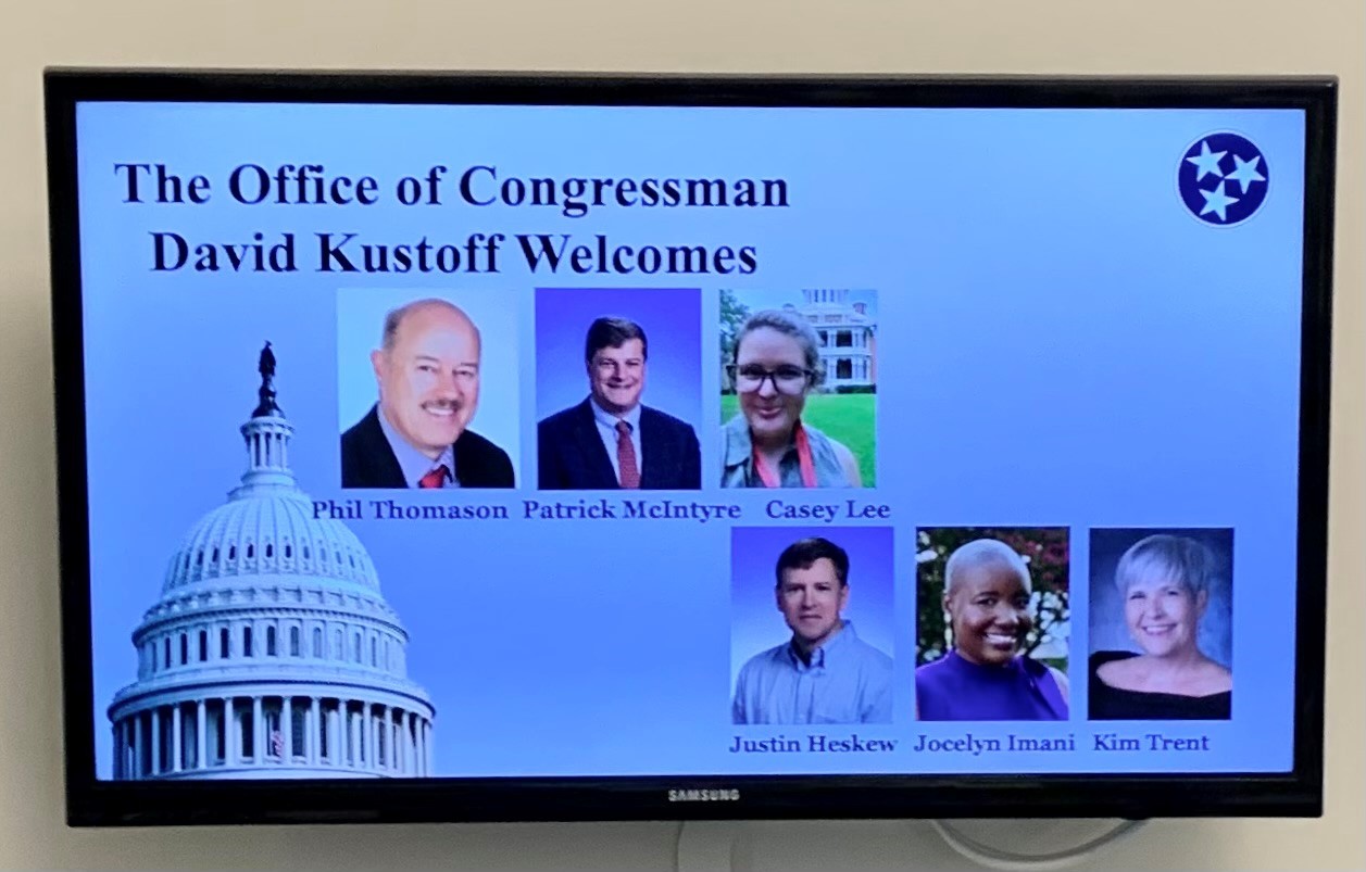 TN Historical Commission Staff in DC