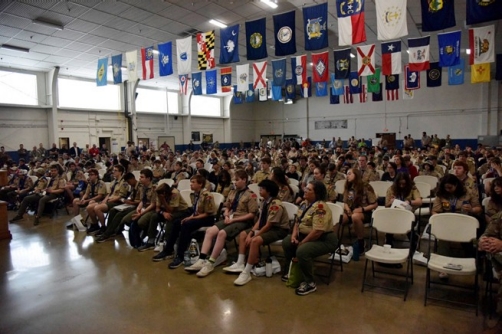 The Tennessee Military Department hosted Scouts from across the Middle Tennessee region to attend a Merit Badge University held in Nashville on April 30. (Photo by: Lt. Col. Darrin Haas) The Tennessee Military Department hosted Scouts from across the Middle Tennessee region to attend a Merit Badge University held in Nashville on April 30. (Photo by: Lt. Col. Darrin Haas)