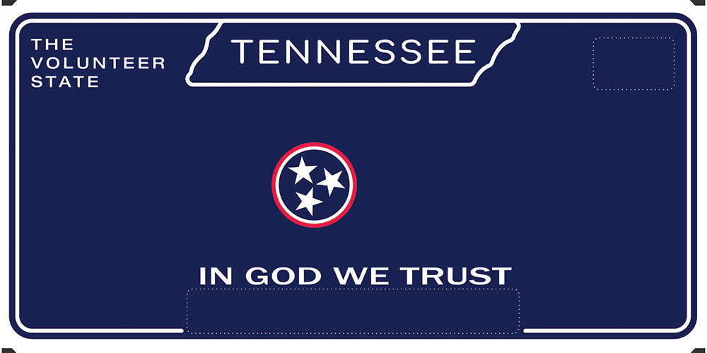 2023 Standard Plate Design - In God We Trust 2023 Standard Plate Design - In God We Trust