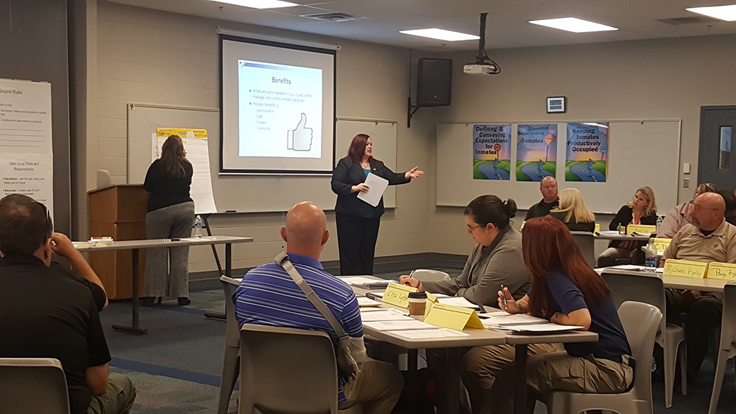 inmate behavior management course
