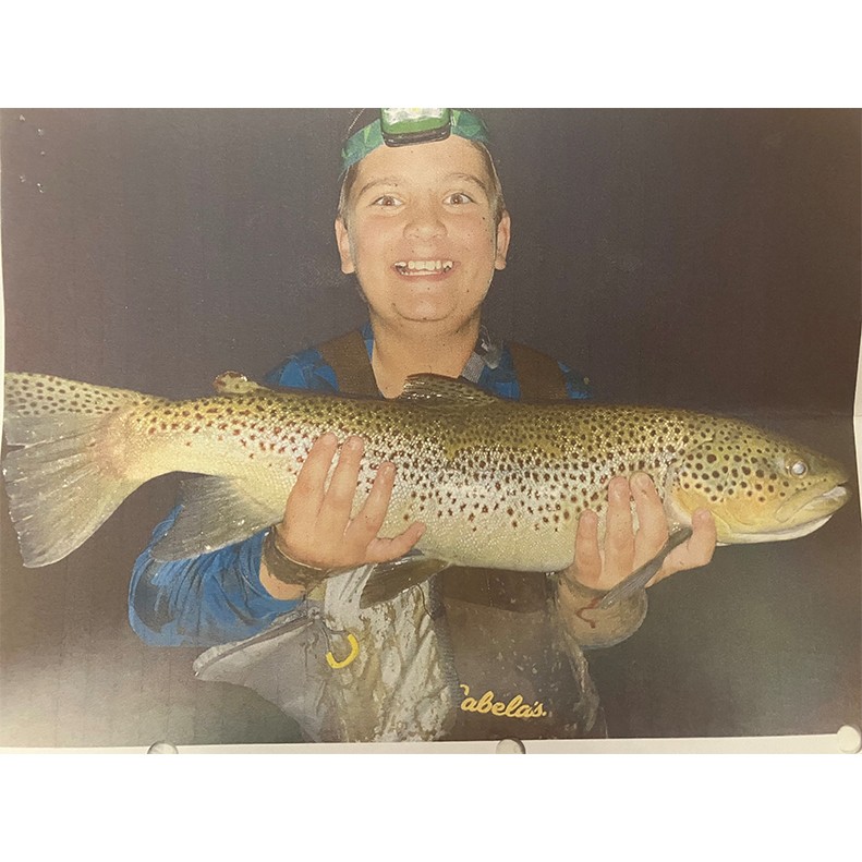 Logan Vance, 26” Brown Trout - South Holston River