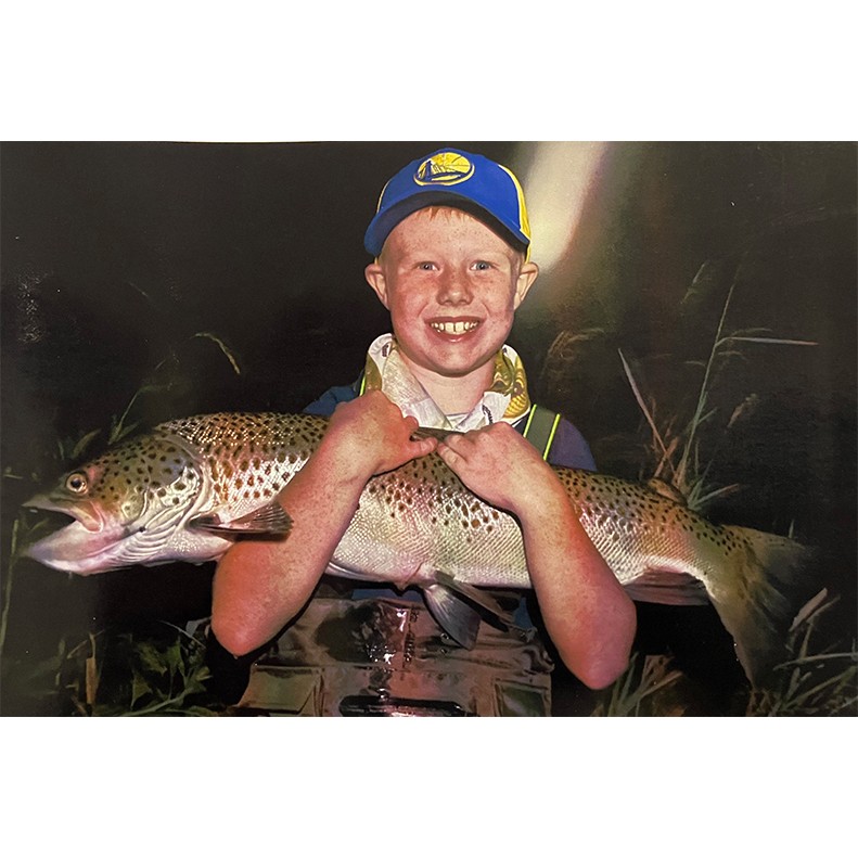 Ezekiel Timbs, 28” Brown Trout - South Holston River
