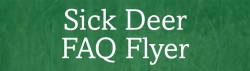 Sick Deer FAQ Downloadable Flyer Sick Deer FAQ Downloadable Flyer