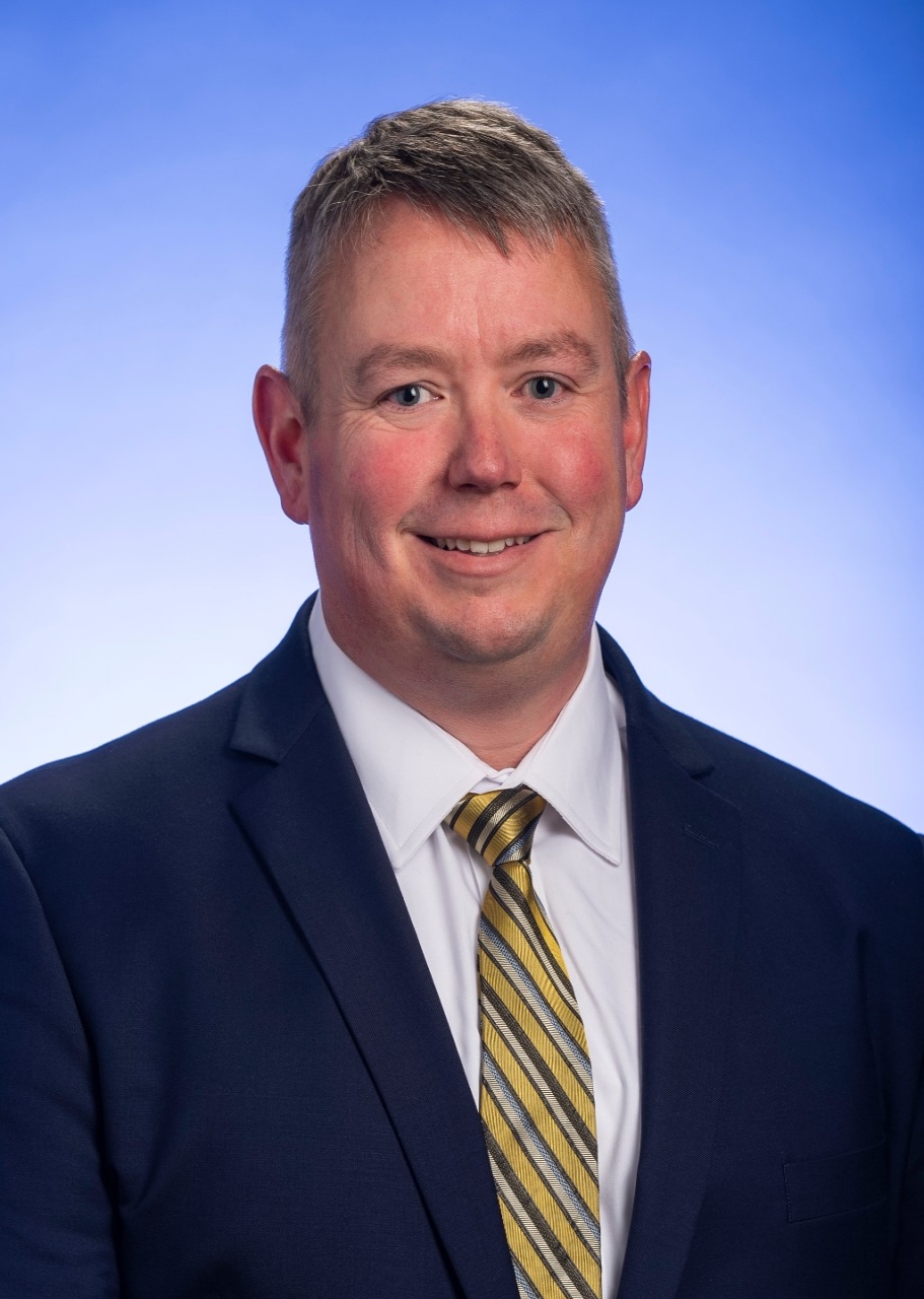 Portrait of Adam Fields, Regional Director of Veterans Services in West Tennessee 