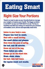 Right-size your portions Right-size your portions