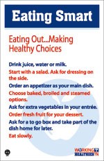Making healthy choices while eating out Making healthy choices while eating out