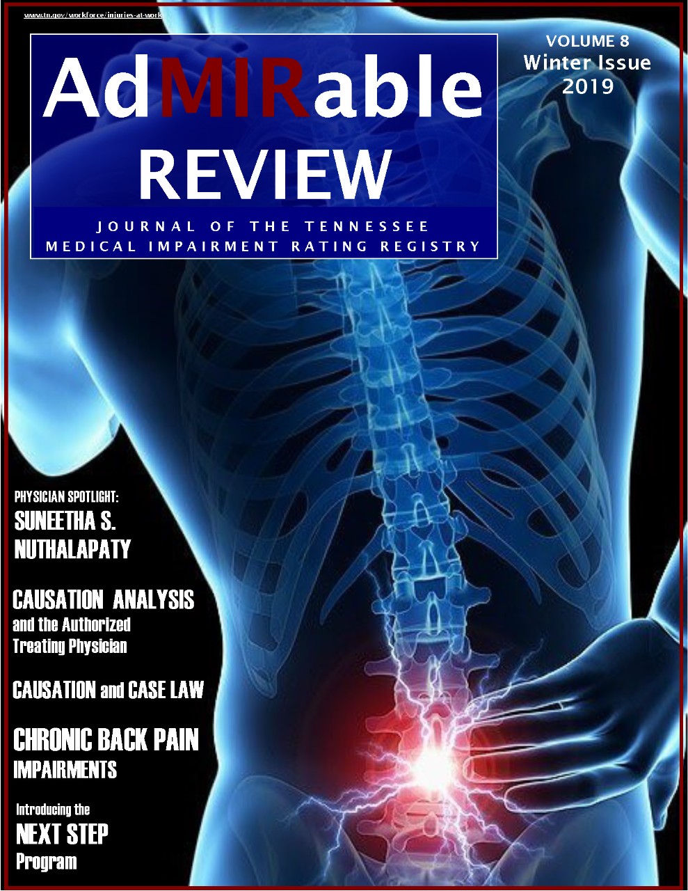 ADMIRABLE_REVIEW_WINTER_2019 Cover ADMIRABLE_REVIEW_WINTER_2019 Cover