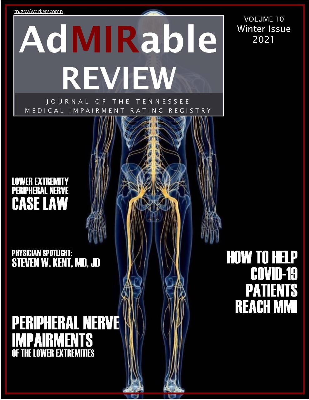 AdMIRable Review Winter 2021 Cover image to the Winter 2021 AdMIRable Review issue