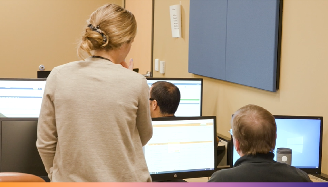 FAST Enterprises employees work with UI staffers FAST Enterprises employees work with Unemployment Insurance staffers